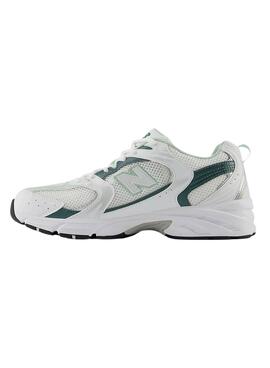 Sneakers New Balance 530 Blanc Vert Pour Femme