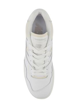 Sneakers New Balance 550 Blanc Beige Pour Femme