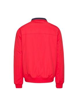 Veste Tommy Jeans Essential Rouge Homme