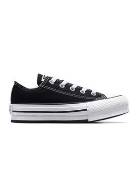  Baskets Chuck Taylor All Star Eva Noir Enfants