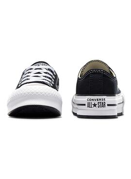  Baskets Chuck Taylor All Star Eva Noir Enfants