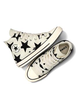 Baskets Chuck Taylor All Star Large Stars Femme