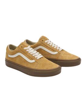 Chaussures Vans Old Skool marron pour homme