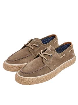 Chaussures Pepe Jeans Port Coast Beige pour Homme