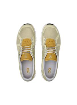 Chaussures On Running Cloud 5 Vertes pour Homme