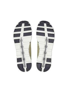 Chaussures On Running Cloud 5 Vertes pour Homme