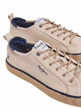 Chaussures Pepe Jeans Port Basic Beige pour Homme
