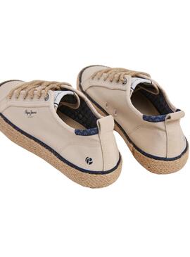 Chaussures Pepe Jeans Port Basic Beige pour Homme