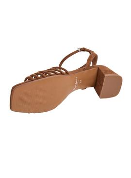 Sandales Pepe Jeans Zoe Marron pour Femme