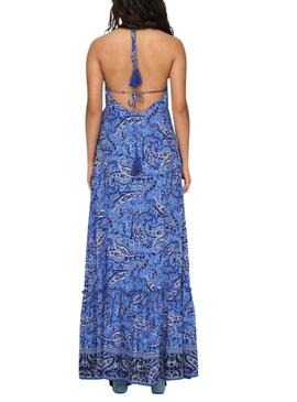 Robe Only Veneda Bleue pour Femme