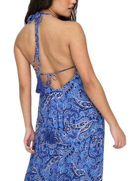 Robe Only Veneda Bleue pour Femme