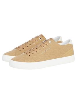 Sneakers Tommy Hilfiger Essential Camel pour Homme