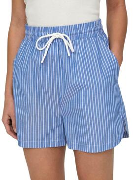 Shorts Only Larja Bleu Pour Femme