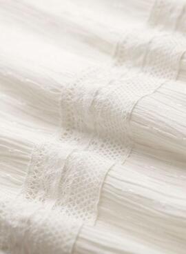 Jupe Superdry Ibiza Maxi Blanc pour Femme