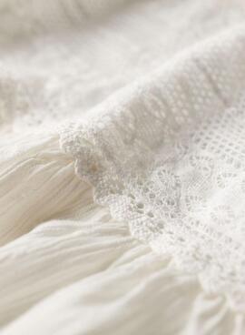 Jupe Superdry Ibiza Maxi Blanc pour Femme