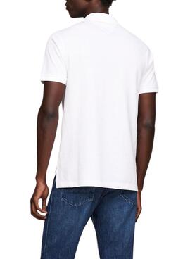 Chemise Tommy Hilfiger Monotype Placket Blanc pour Homme