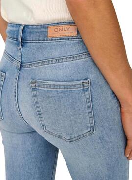 Jean ONLY Blush azul medio para mujer.