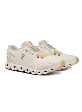 Chaussures de course On Running Cloud Push Blanc pour homme