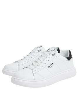 Chaussures Pepe Jeans Eaton Basic Blanc pour Homme