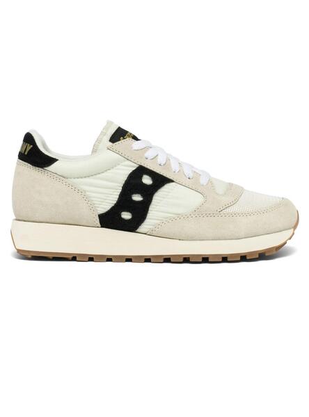 Basket Saucony Femme Jazz Original Noir Or