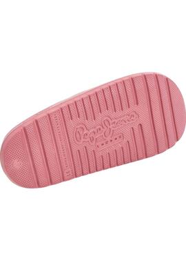 Sandales Pepe Jeans Beach Slide Rose Pour Femme