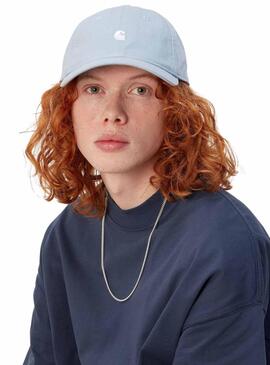 Casquette Carhartt Madison Logo Bleu Pour Homme
