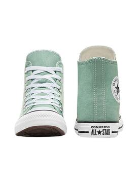 S'il vous plaît, donnez-moi juste la traduction en français de ceci : Baskets Converse Chuck Taylor Turquoise pour femmes.