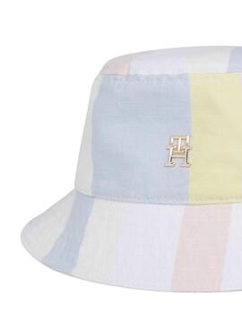 Bonnet Tommy Hilfiger Beach Summer Stripes Multi Femme