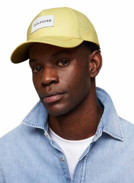 Casquette Tommy Hilfiger Monotype Jaune pour Homme