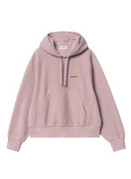 Sweatshirt Carhartt American Script Rose pour femme