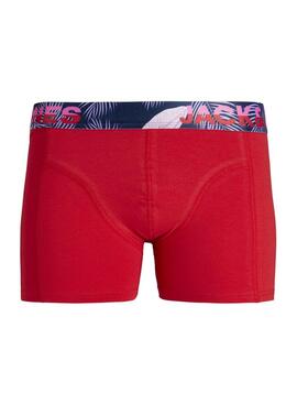 Paquet de boxers Jack and Jones Jacpaw multicolores pour homme