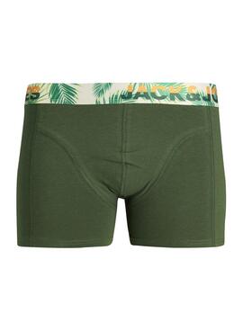 Paquet de boxers Jack and Jones Jacpaw multicolores pour homme