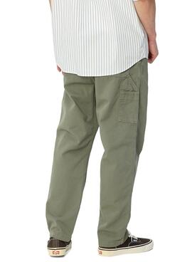 Pantalon Carhartt Flint Vert Pour Homme