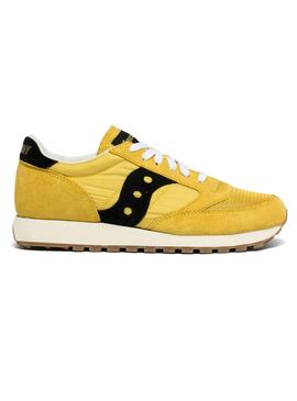 Baskets Saucony Jazz Original Vintage Jaune Homme