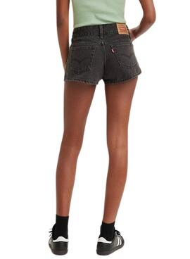 Shorts Levis Superlow Noir pour Femme