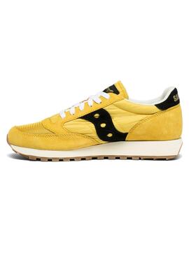 Baskets Saucony Jazz Original Vintage Jaune Homme