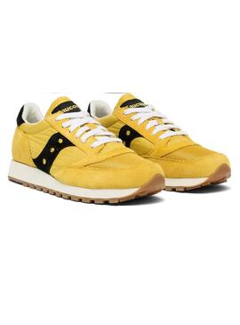 Baskets Saucony Jazz Original Vintage Jaune Homme