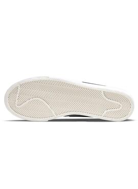 Chaussures Nike Blazer Low Platform Blanche Pour Femme