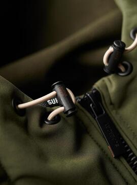 Chasseur Superdry Trekker Vert pour Homme