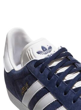 Sneakers Adidas Gazelle Marine pour Homme
