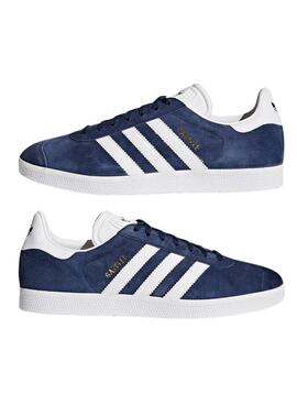 Sneakers Adidas Gazelle Marine pour Homme