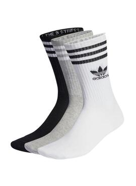 Paquet de chaussettes Adidas Mid Cut pour femme et homme