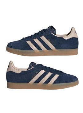 Chaussures Adidas Gazelle Marine pour femmes et hommes