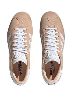 Chaussures Adidas Gazelle Rose Pour Femme