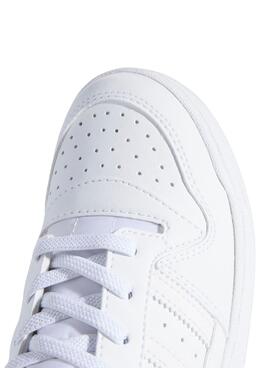 Chaussures Adidas Forum Low Blanches pour Filles et Garçons