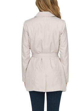 Gabardine Only Valerie Beige pour femme