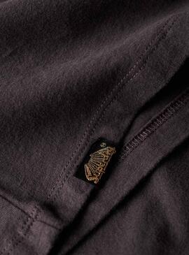 T-shirt Superdry Tattoo Anthracite pour femme