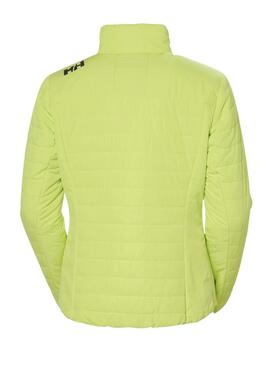 Veste Helly Hansen Crew Insulator verte pour femme