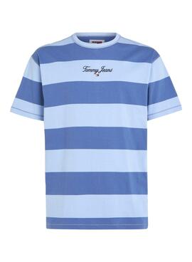 Maillot à rayures audacieuses Tommy Jeans Bleu pour homme
