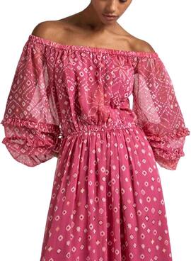 Robe Pepe Jeans Marlene Rose pour femme
